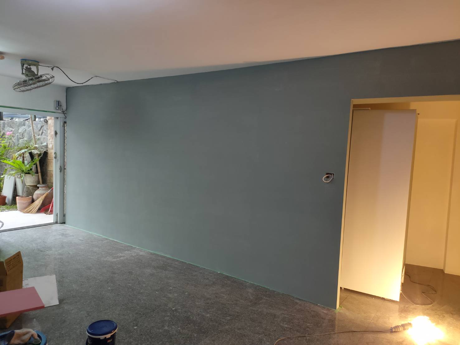 台南客廳油漆跳色