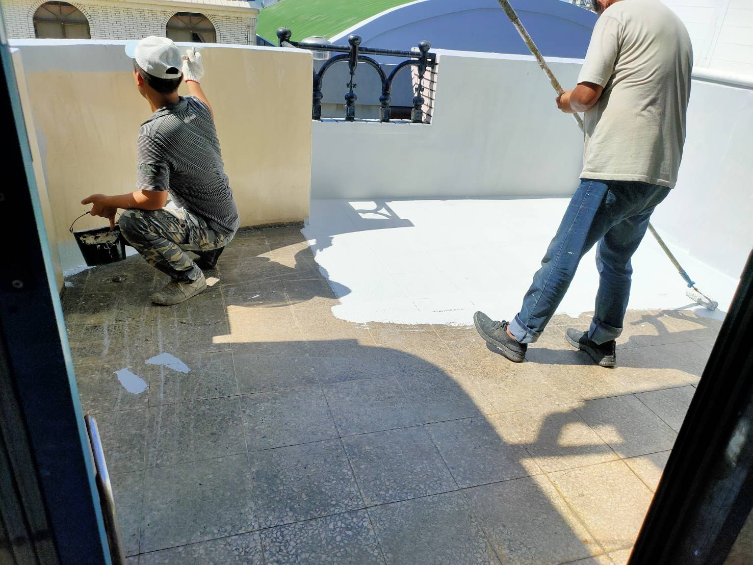 台南頂樓防水漆施做