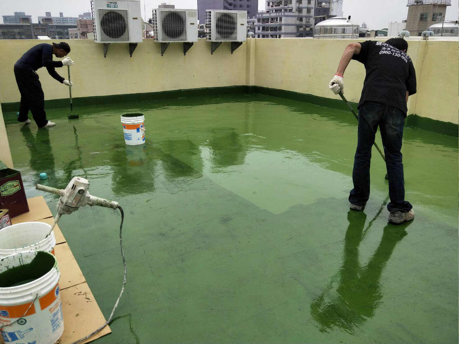 PU防水｜高延展性，全面防護